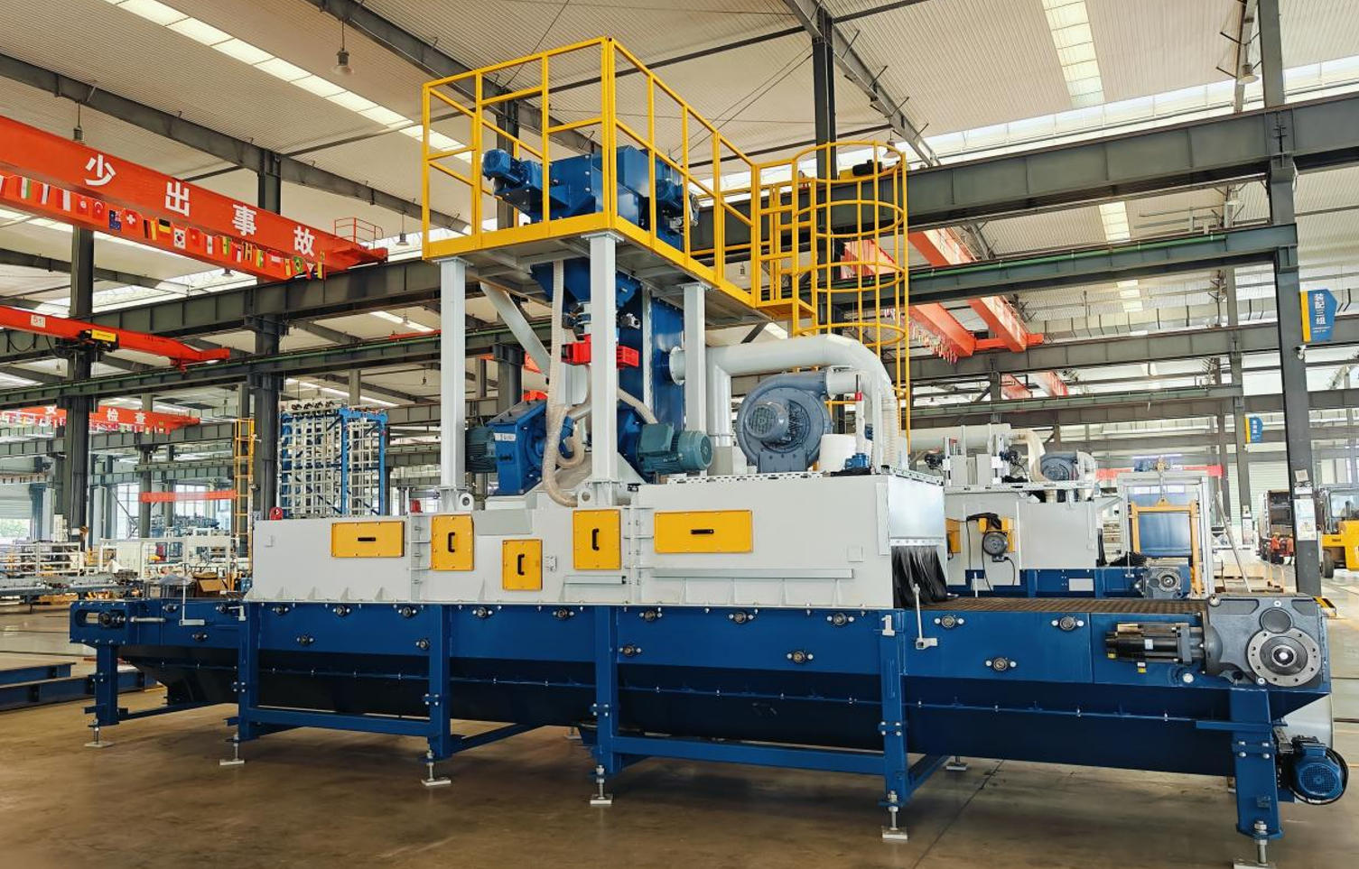 Ny fitaovana fanodinana faharoa an'i Quangong dia mandalo fanavaozana feno mba hanomezana hery ny famokarana sakana mahazatra